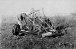 Flugzeugwrack/wreckage of a plane